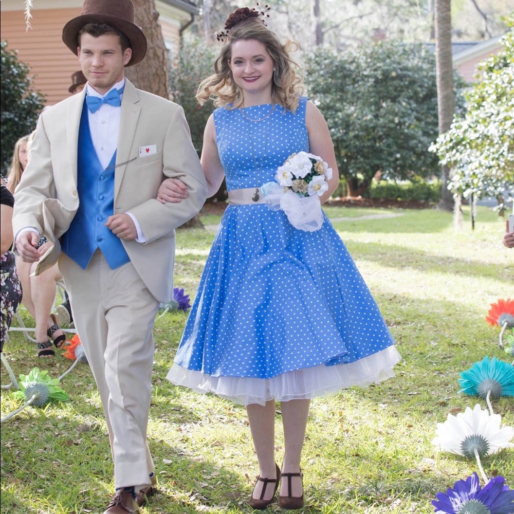 Vintage Polka Dot Dress